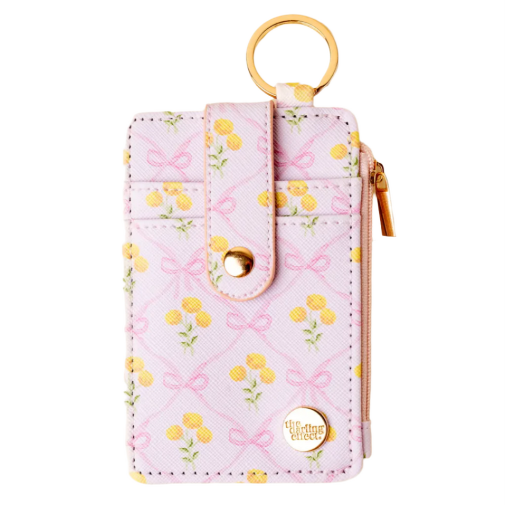 Wild About You Keychain Wallet - Marigold Lane Pink - Freshie & Zero Studio Shop
