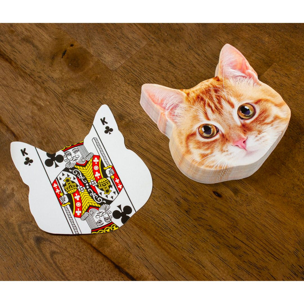 Kitten Shaped Playing Cards - Freshie & Zero Studio Shop