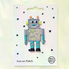 Iron on Patch - Robot - Freshie & Zero Studio Shop