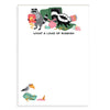Raccoon What a load of Rubbish Notepad - Freshie & Zero Studio Shop