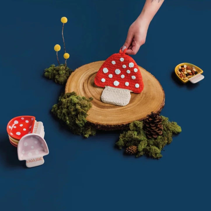 Mushroom Shaped Pinch Bowl - Freshie & Zero Studio Shop