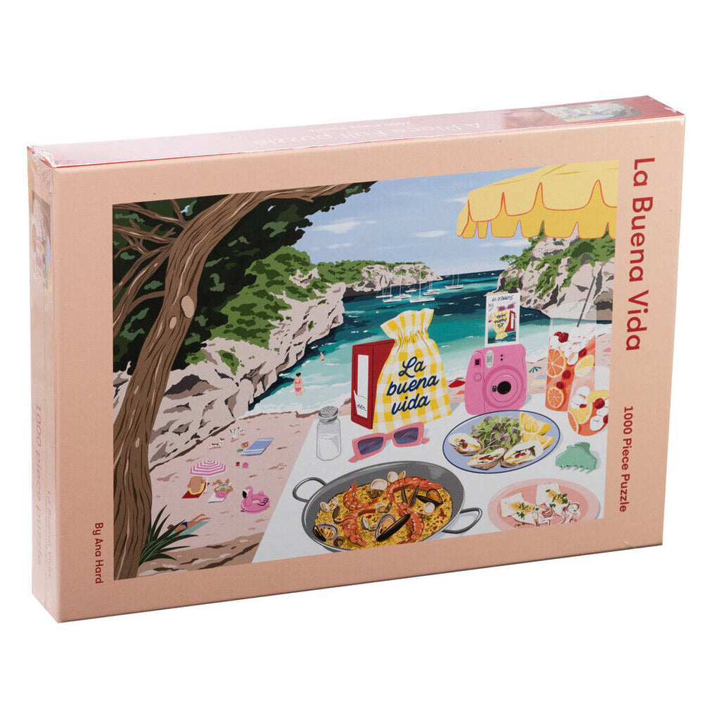 Colors Of The French Riviera 1000 Piece Puzzle in Square Box by Colors Of The French Riviera 1000 Piece Puzzle in Square Box by