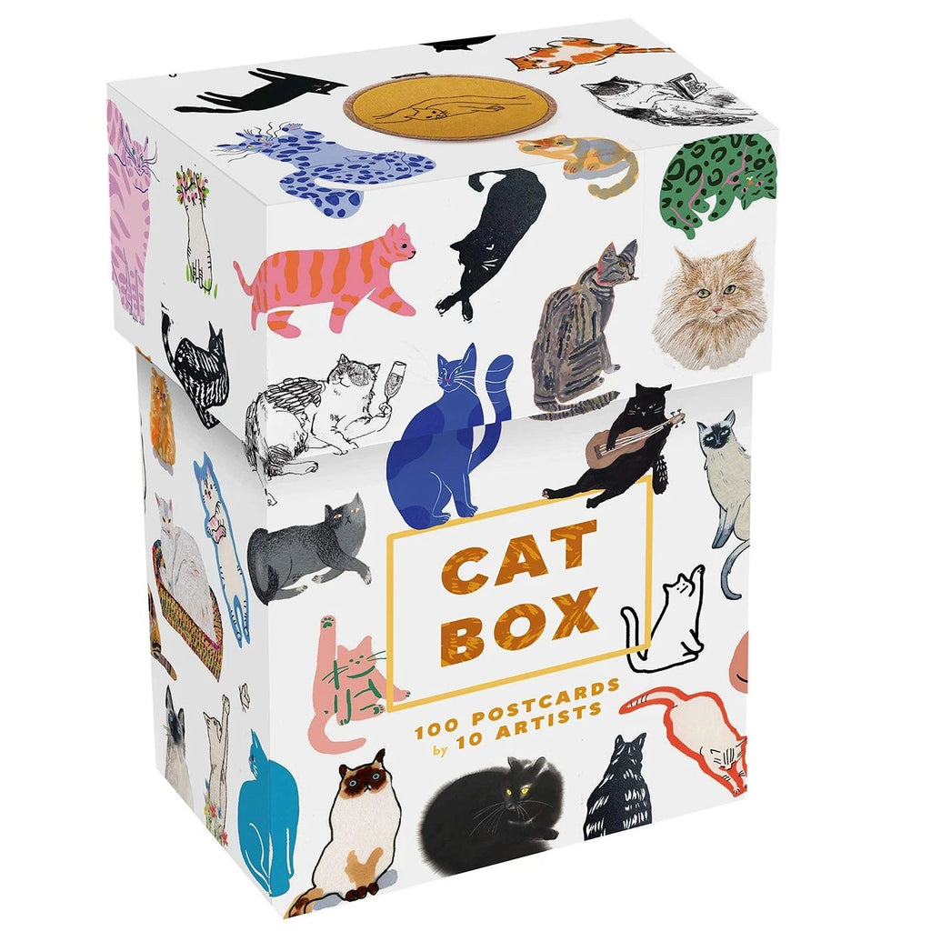 Cat Box: 100 Postcards by 10 Artists - Freshie & Zero Studio Shop