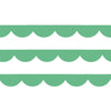 Green Scalloped Washi Tape - Freshie & Zero Studio Shop