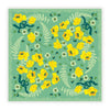 Yellow + Green Daffodil Cotton Bandana - Freshie & Zero Studio Shop