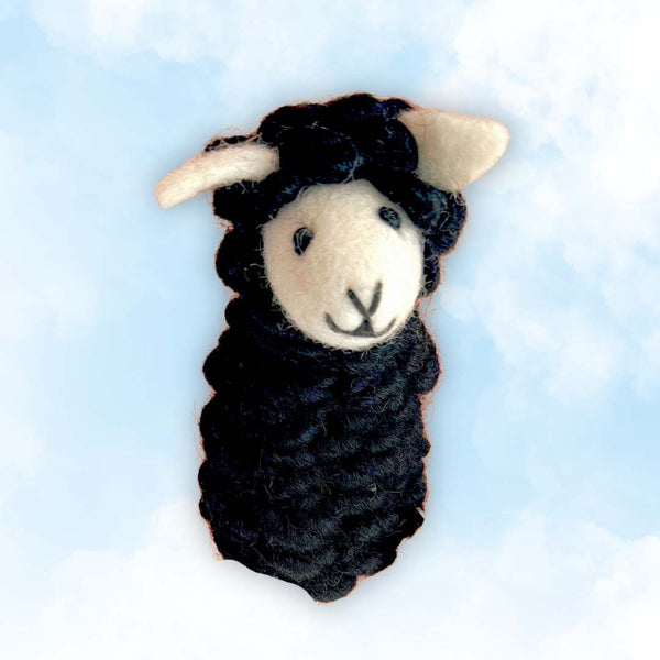 Sheep Finger Puppet - Freshie & Zero Studio Shop