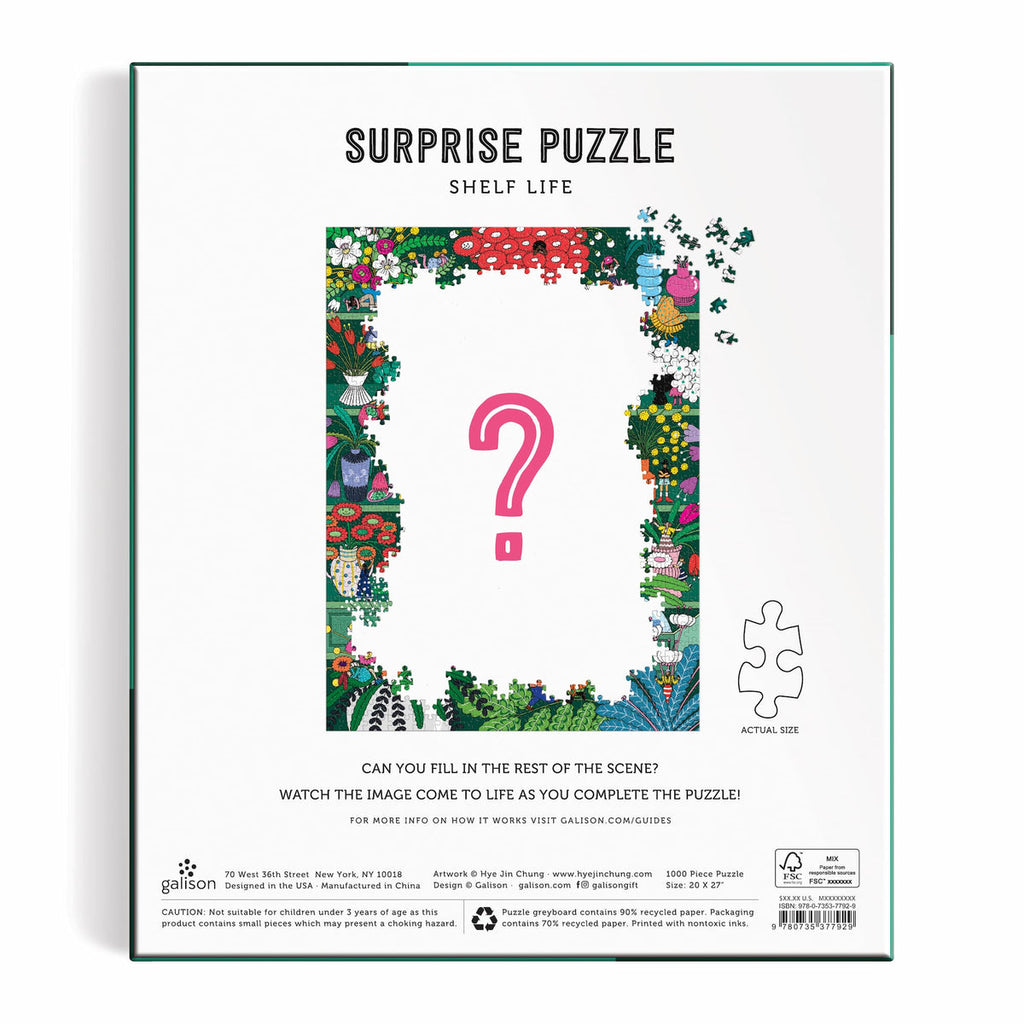 Shelf Life Surprise Puzzle: 1000 Pieces - Freshie & Zero Studio Shop