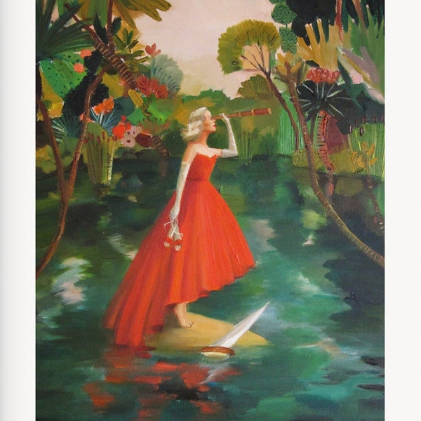 Janet Hill Art Print: Shipwrecked 8.5"x11" - Freshie & Zero Studio Shop
