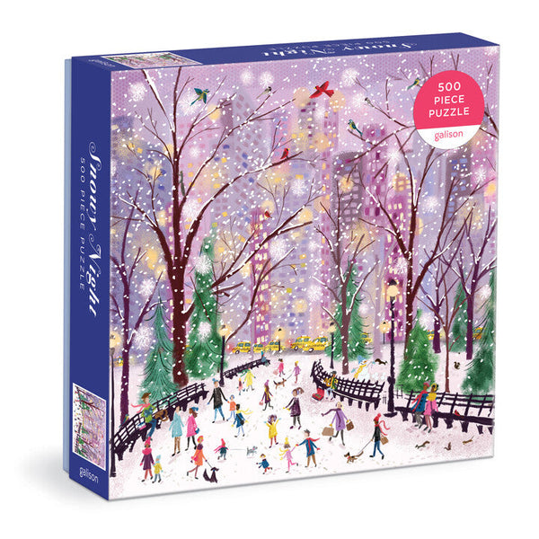 Snowy Night 500 Piece Puzzle - Freshie & Zero Studio Shop