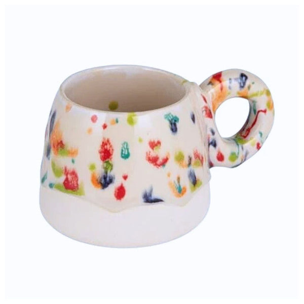 Splatter Painted 16oz Handmade Mug - Freshie & Zero Studio Shop