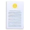 Smiling Sun Notepad - Freshie & Zero Studio Shop