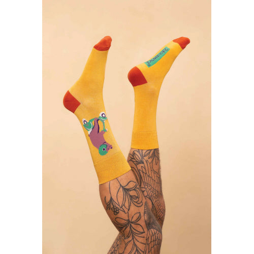 Scooter Bear Men's Socks by Powder UK - Freshie & Zero Studio Shop