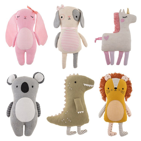 Flatsie Animal Plush Doll - Freshie & Zero Studio Shop