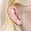 Sterling Silver Bow Stud Earrings - Freshie & Zero Studio Shop