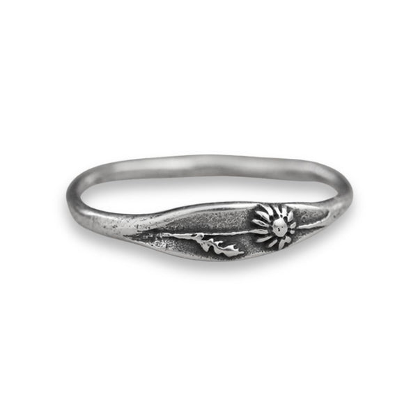 Daisy Handmade Signet Ring by Marmalade - Freshie & Zero Studio Shop