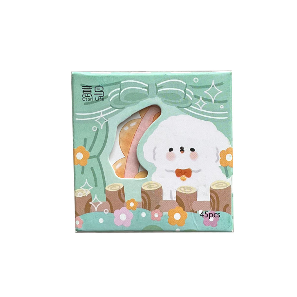 Little Box of Kawaii Paper Stickers: Pastry Pup - Freshie & Zero Studio Shop