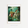 Janet Hill Art Print: The Incredible Sinking House 8.5"x11" - Freshie & Zero Studio Shop
