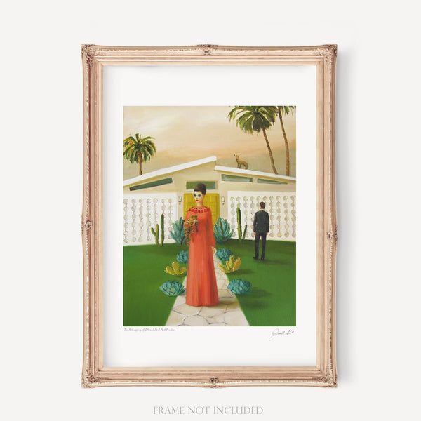 Janet Hill Art Print: The Kidnapping of Edward Pink Part 14. 8.5"x11" - Freshie & Zero Studio Shop