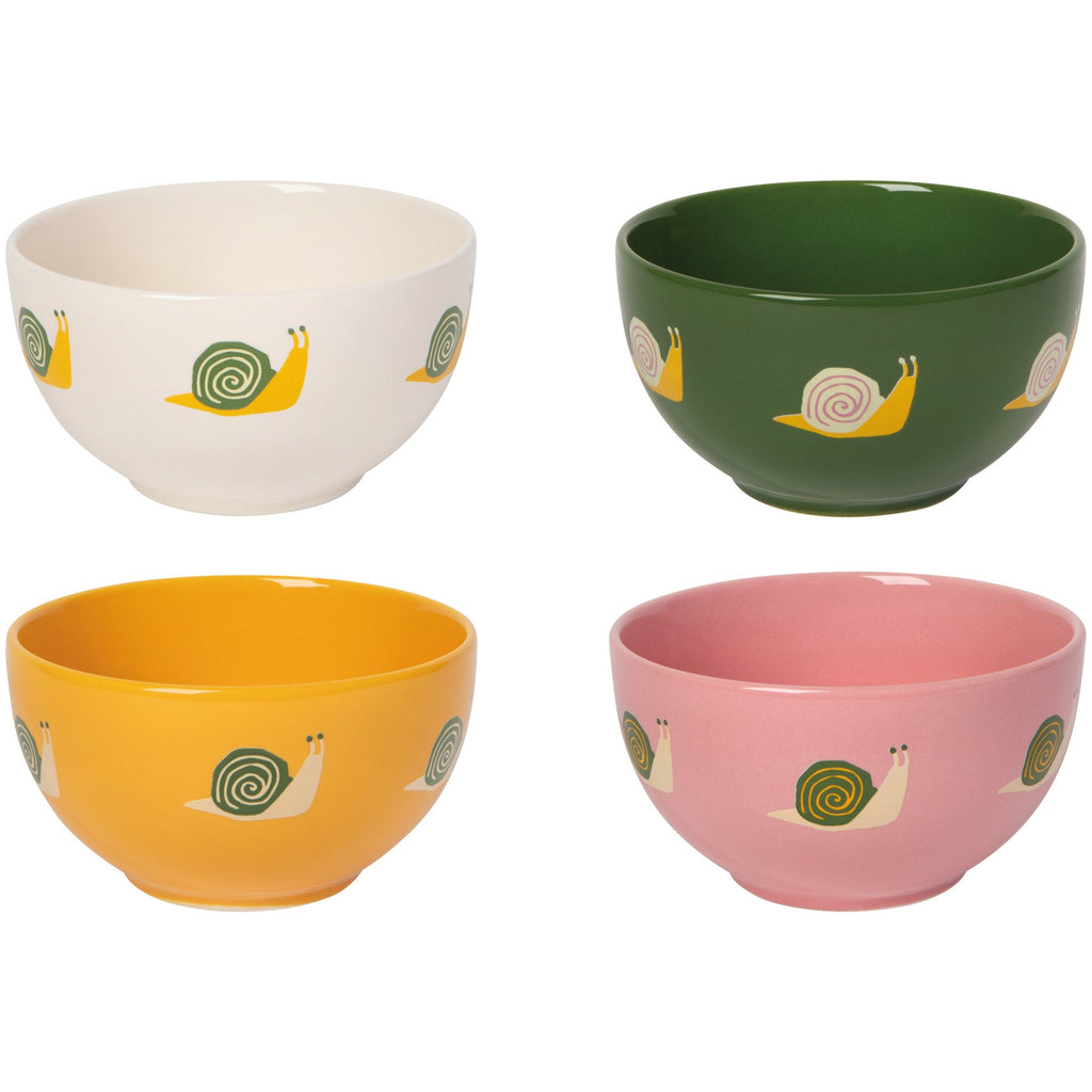Snail Bowls by Danica - Set of 4 - Freshie & Zero Studio Shop