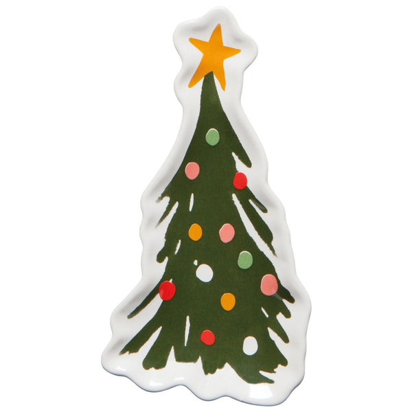 Trinket Tray - Colorful Christmas Tree - Freshie & Zero Studio Shop