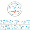 Washi Tape: Ski Toile - Freshie & Zero Studio Shop