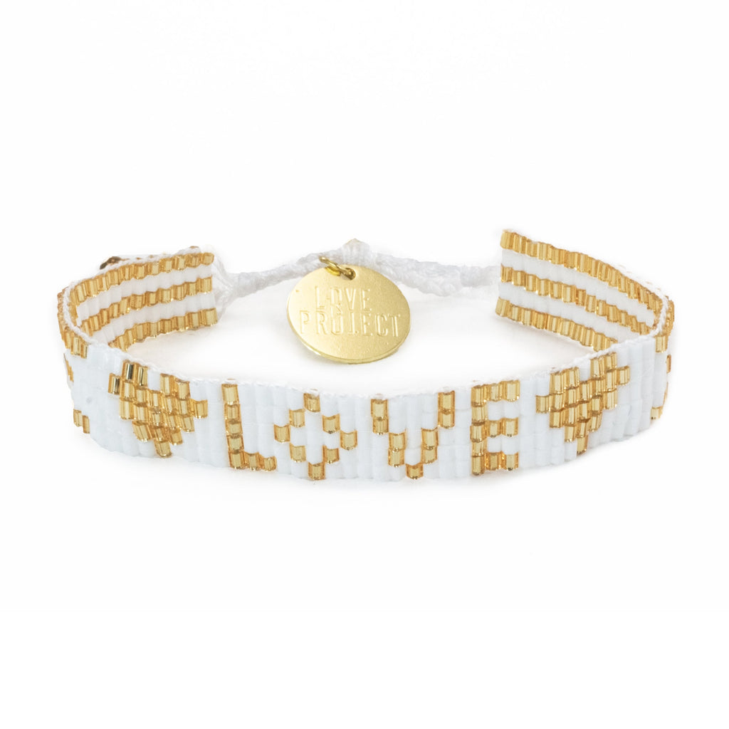 Seed Bead LOVE Bracelet Classic - Freshie & Zero