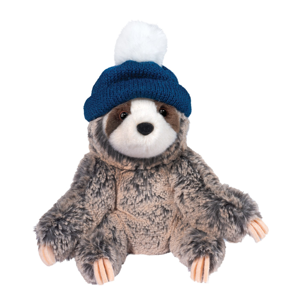 Blitzen Sloth with Winter Hat Plush Toy - Freshie & Zero Studio Shop