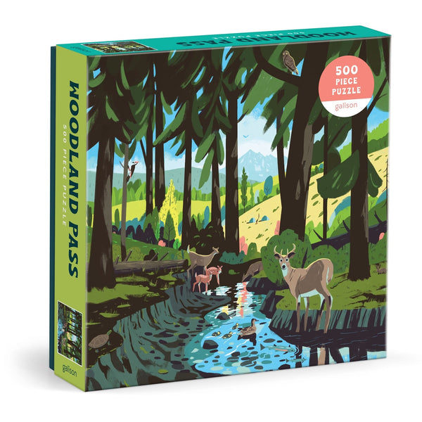 Woodland Pass 500 Piece Jigsaw Puzzle - Freshie & Zero Studio Shop