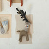 felt reindeer ornament