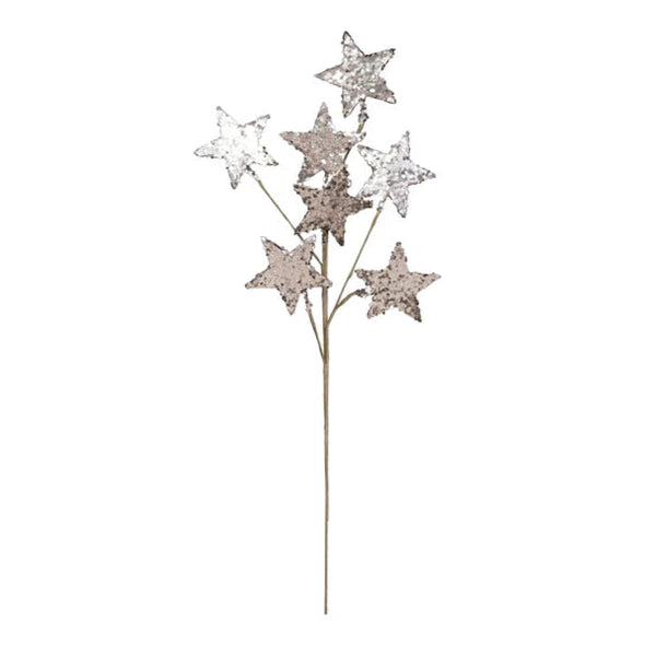 Paper Star Spray with Champagne Glitter - Freshie & Zero Studio Shop