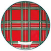 Holiday Plaid Appetizer Plates - Set of 4 - Freshie & Zero Studio Shop