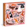 Yoga for Cats 500 Piece Jigsaw Puzzle - Freshie & Zero Studio Shop