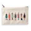 100 Ladies Ready-to-Embroider Zipper Pouch - Freshie & Zero Studio Shop