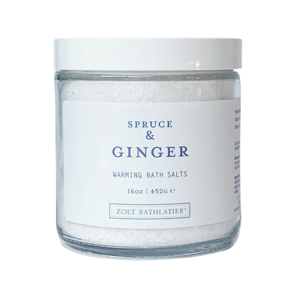 Spruce & Ginger Bath Salts - Freshie & Zero Studio Shop