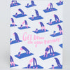 Get Down on your Birthday Yoga Card by Hello Lucky! - Freshie & Zero Studio Shop