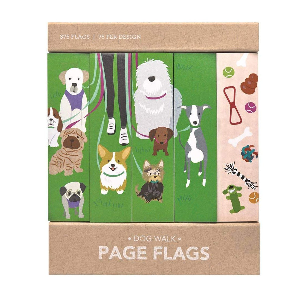 Page Flags by Girl of All Work: Dog Walk - Freshie & Zero