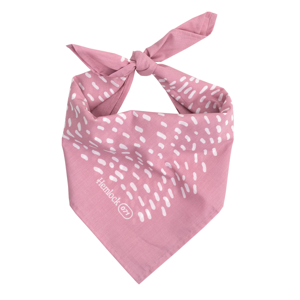 Hemlock Bandana: Alexa Pink - Freshie & Zero Studio Shop