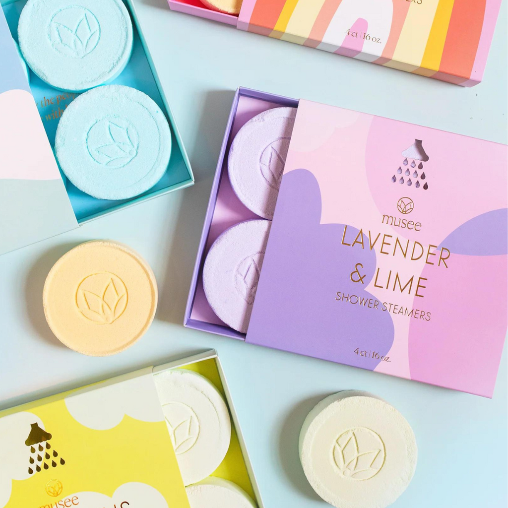 Musee Shower Steamers - Lavender & Lime - Freshie & Zero Studio Shop