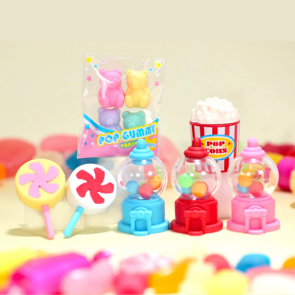 Candy Puzzle Eraser Set of 7 - Freshie & Zero Studio Shop