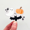 Halloween Trio Sticker - Freshie & Zero Studio Shop