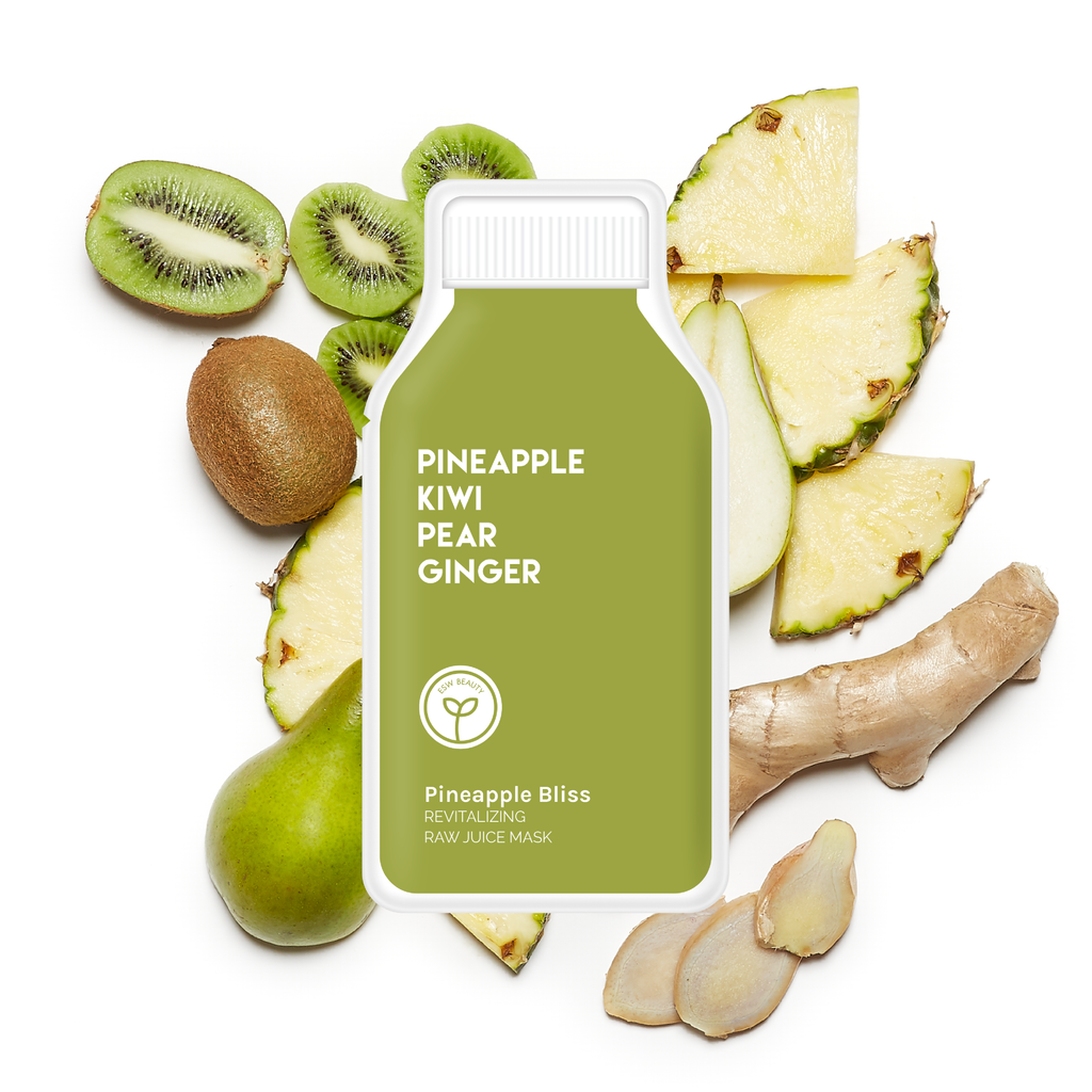 Pineapple Bliss Revitalizing Raw Juice Sheet Mask - Freshie & Zero Studio Shop