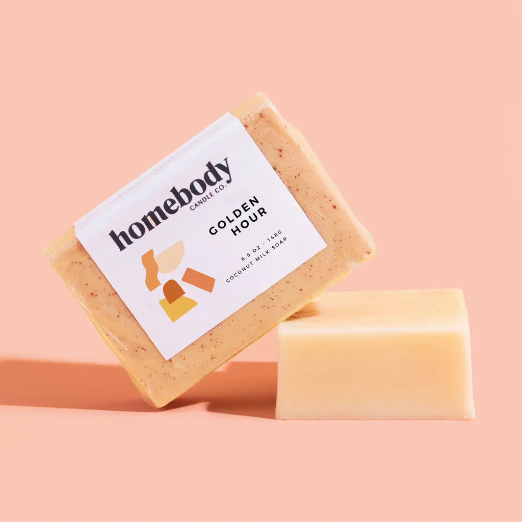 Homebody Milk Soap: Golden Hour - Freshie & Zero Studio Shop