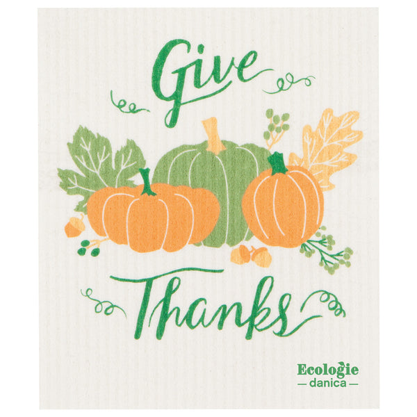 Reusable Swedish Dish Cloths - Thanksgiving - Freshie & Zero