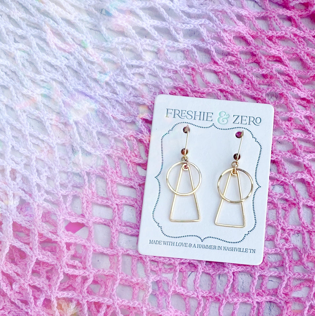 small wonder earrings - Freshie & Zero