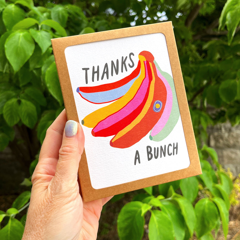 Boxed Note Cards: Thanks a Bunch - Freshie & Zero Studio Shop