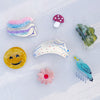 Big Smiley Hair Claw Clip - Freshie & Zero Studio Shop