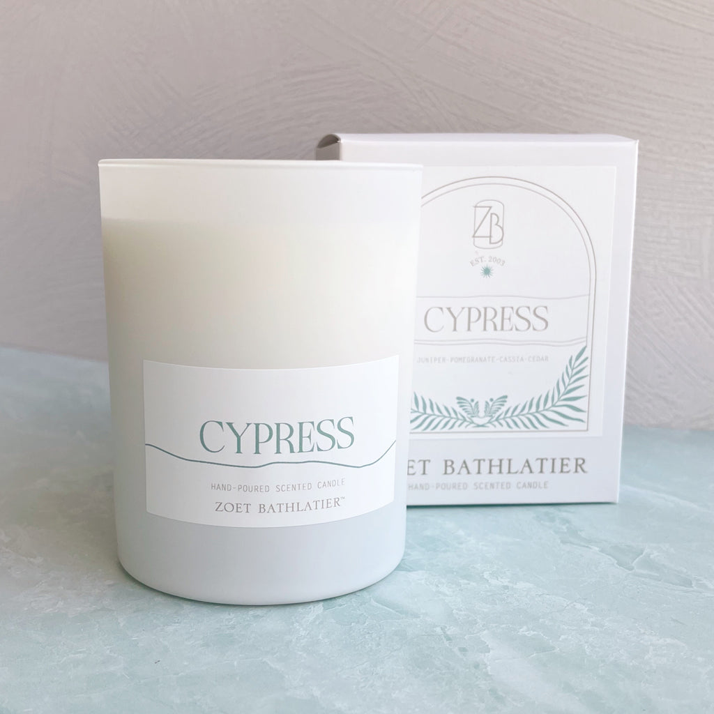 Cypress Candle by Zoet Bathlatier - Freshie & Zero Studio Shop