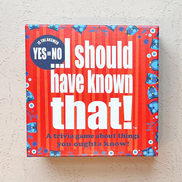 I Should Have Known That! - Yes Or No Edition - Freshie & Zero Studio Shop