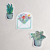 Floral Envelope Sticker - Freshie & Zero Studio Shop