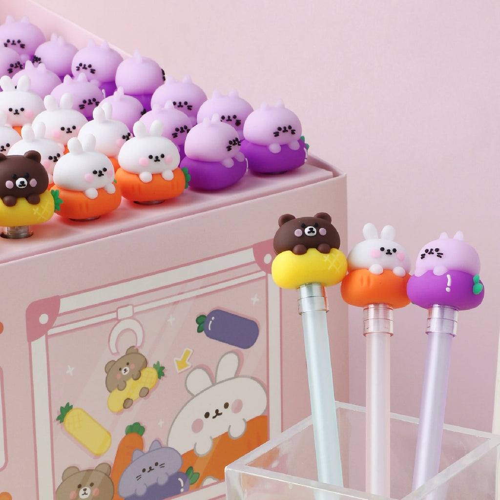 Fruit Paradise Animals Gel Pens - Freshie & Zero Studio Shop